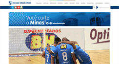 Desktop Screenshot of minastenisclube.com.br